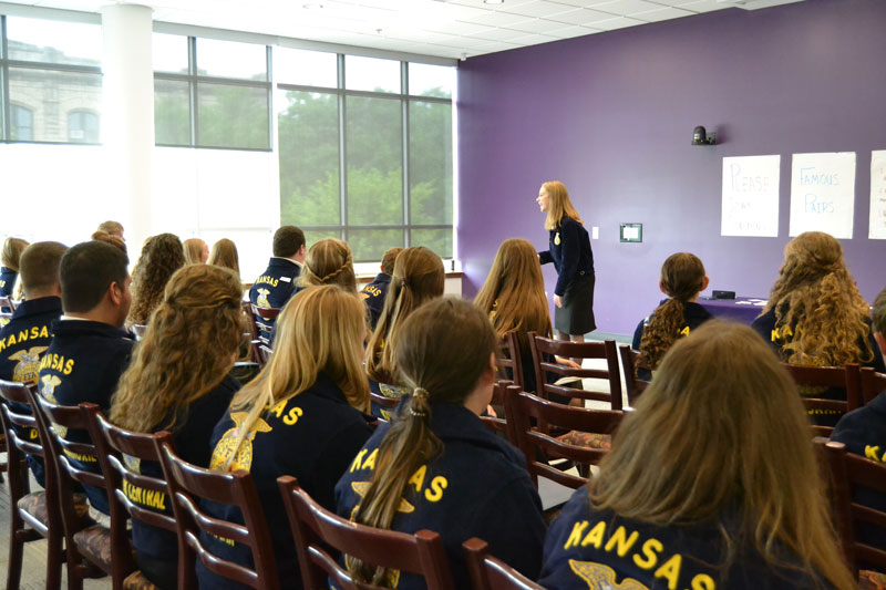 students in room