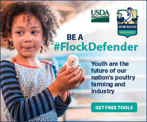 Image for USDA Launches New Poultry Biosecurity Outreach Effort Aimed at Youth and Student Audiences