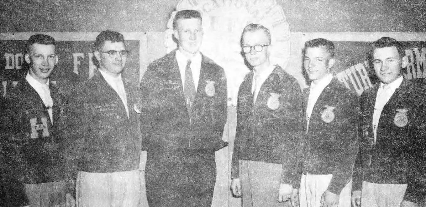 1954 55 Officer Team