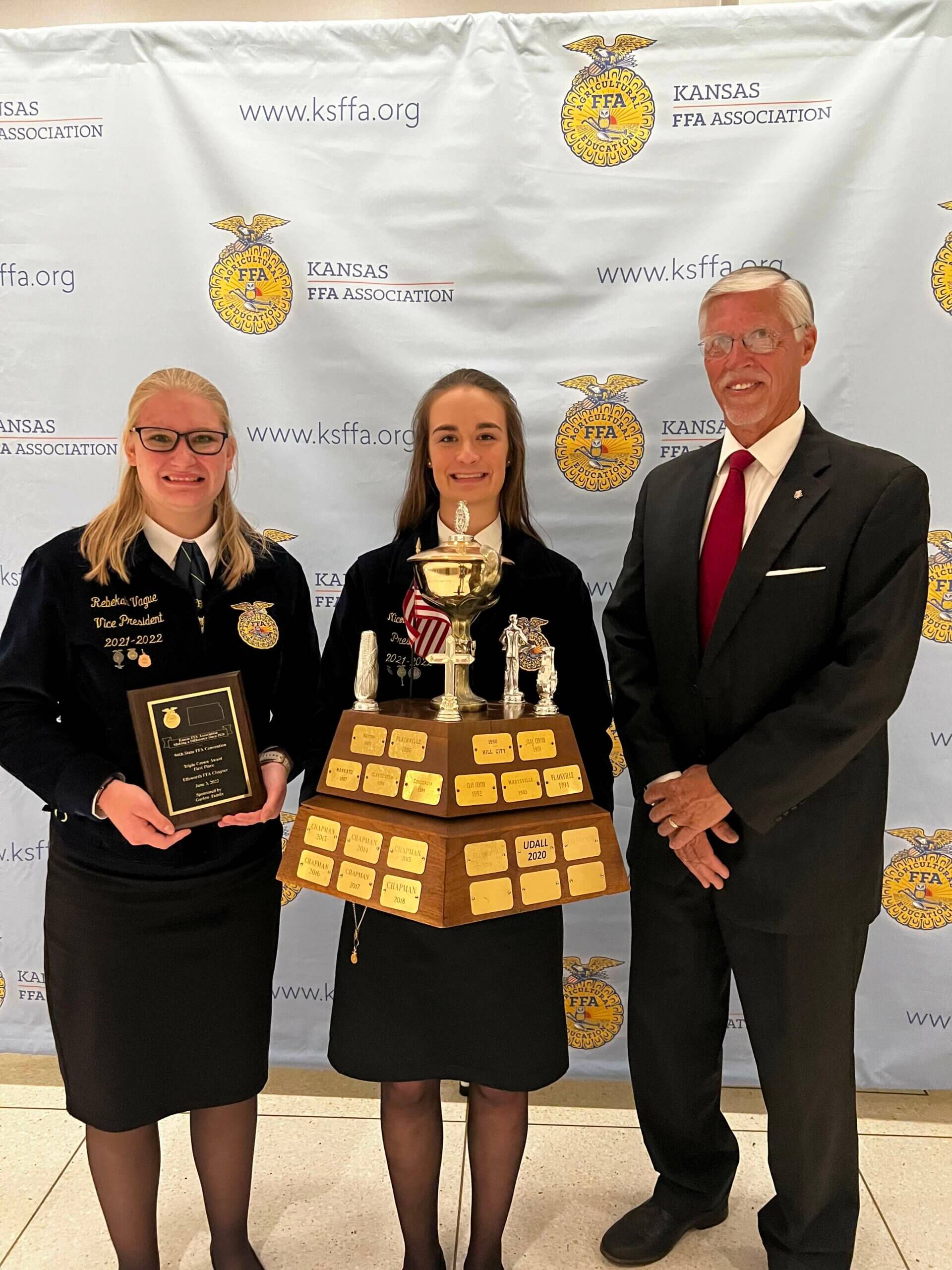 Image for Ellsworth FFA Chapter Earns Coveted Triple Crown Award