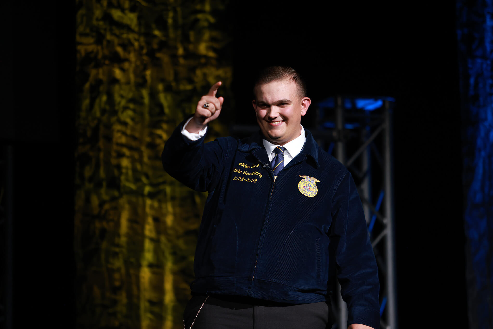 Image for 2022-23 State Secretary Aidan Yoho Delivers Retiring Address